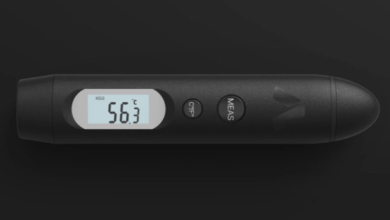 Contactless Thermometer for Precise Milk Steaming at Home