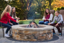 Enhancing Evening Gatherings With an Outdoor Fireplace